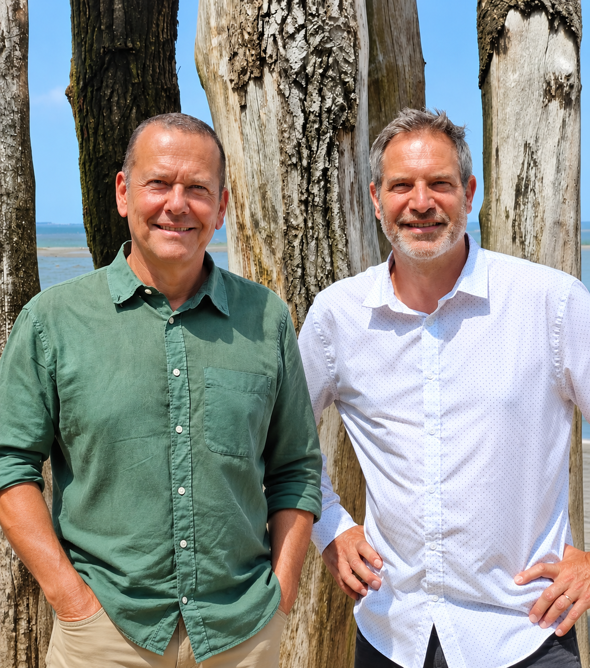 Luc Mory et Olivier Lenoir, fondateurs de La Spirale du Sens
